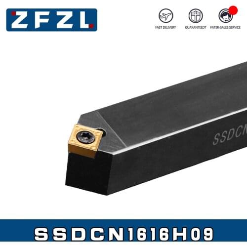 1pcs SSDCN Lathe Tool Holder SSDCN1212F09 SSDCN1616H09 CNC Lathe Arbor Machining Cutter External Holders SSDCN1616 Lathe Tools