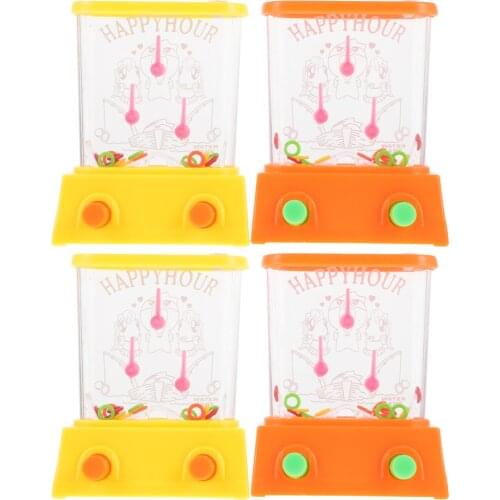 4pcs Water Ring Toss Toys Handheld Water Ring Playthings Water Ring