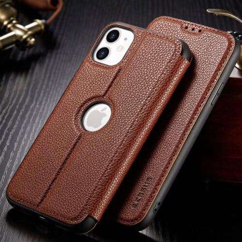 For Apple iPhone 11 Pro XR XS Max X 6s 6 7 8 Plus SE 5S 5 Leather Wallet Flip Book Case For iPhone 11 Pro X S Max Fold Cover