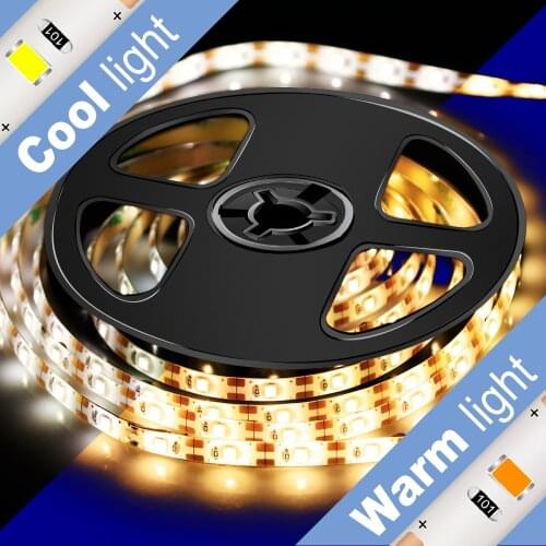 WENNI Dimmable USB Diode Tape 1M 2M 3M Waterproof Flexible Tape DC 5V LED Light Strip Motion Sensor LED Cabinet Lamp 2835 Chip