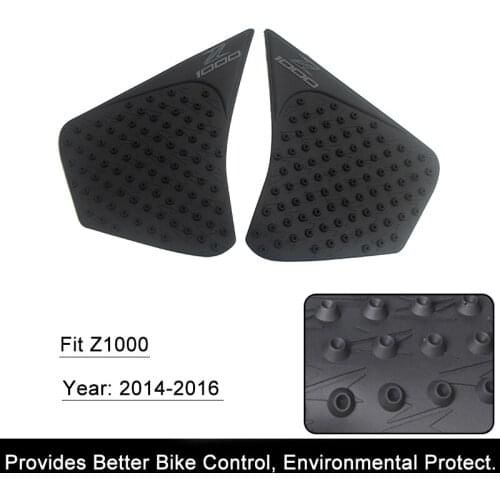For Kawasaki Z1000 2014 2015 2016 Z1000 Motorcycle Anti slip Tank Pad 3M Side Gas Knee Grip Traction Pads Protector Sticker