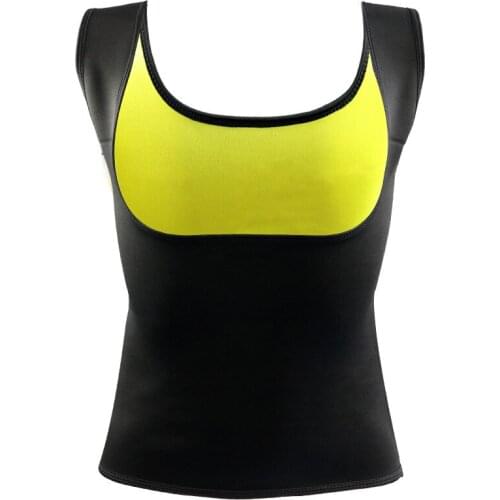 DropShipping S-6XL Women Hot Neoprene Body Shapers Slimming Waist Slim Vest Plus Size Black Rose Blue Purple Shape Tops