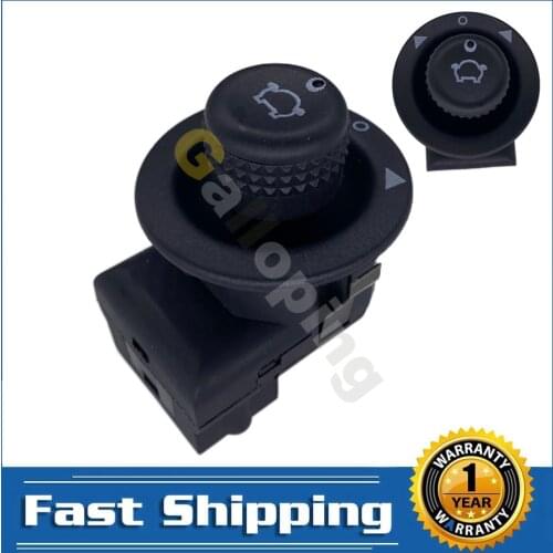 Electric Mirror Adjust Switch Rear View Mirror Control Knob for Ford Courier Fiesta Focus Fusion KA Mondeo Transit 93BG17B676BA