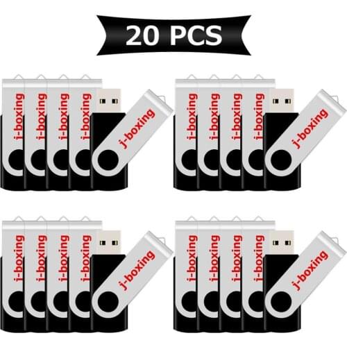 Wholesale 128MB USB Flash Drive 20 Pack, Premium USB 2.0 Swivel USB 128MB Flash Drive Bulk Memory Stick Thumb Drive Jump Drive