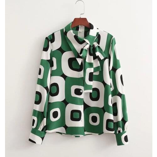 Future Time Green Blouses