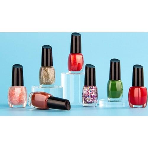 8ML/Bottle Nails Gel Polish Waterborne Shiny Quick Drying No Bake Multicolor Design Nail Polish DIY Nail Art Gel