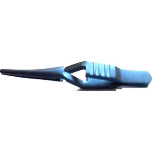 Titanium alloy hemostatic clip Microvascular clip Venous artery clip Hemostatic device Closure device Temporary blocking clip