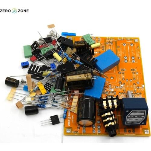 GZLOZONE Upgraded Headphone Amplifier Kit Preamp Kit Base On Lehmann Amp + ALPS Potentiometer