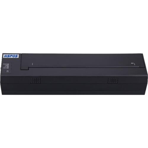 HSPOS New Arrval A4 Thermal documents Printer with Battery ESC/POS Commands Portable Printer with USB&Bluetooth Port HS-A4PU