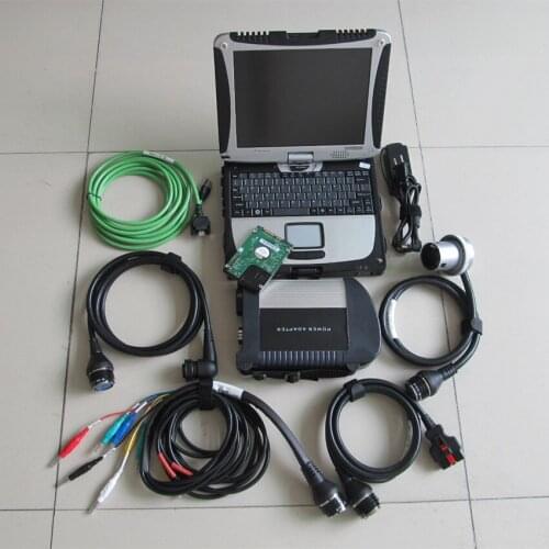 Mb star c4 multiplexer diagnostic with newest software 2020.12 hdd 320gb with cf19 laptop 3g high quality ready to work