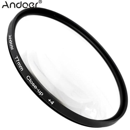 Andoer 77mm UV+CPL+Close-Up+4 +Star 8-Point Filter Circular Filter Kit for Nikon Canon Pentax Sony DSLR Camera