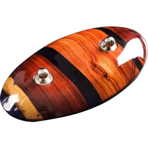 Magnetic Two Hole Pin Set Wooden Display Stand Rack Hold For 2 Tobacco Smoking Pipes magnetic balls sized and designed