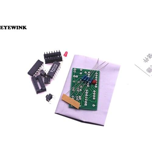 Electronic Technology Foundation and Skills Training Display DIY Kit Learning Board Three People Voter Diy Kit DC 5V