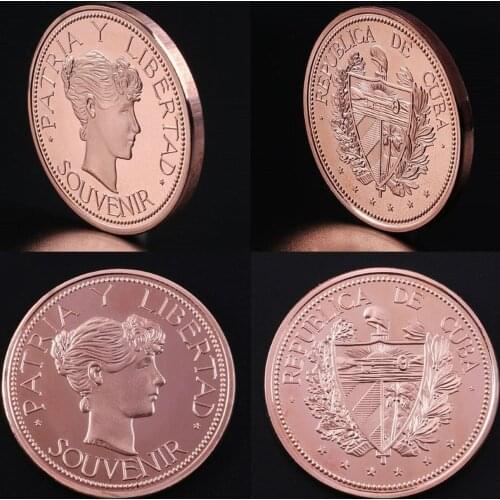 North American Caribbean Commemorative Coin Cuban Statue of Liberty Commemorative Coin Collectibles Home Decoration
