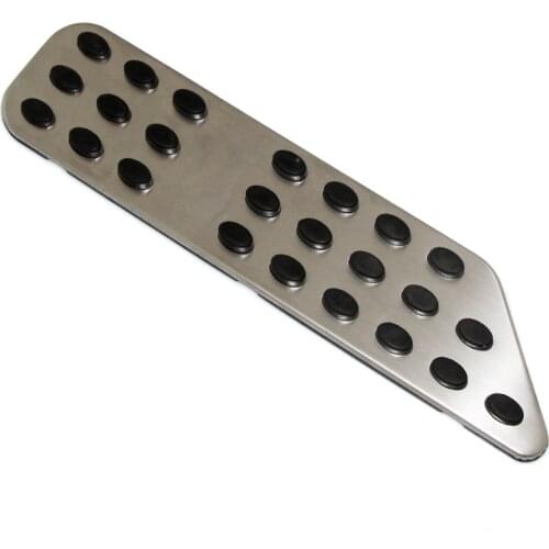 1pcs Stainless Steel Foot Rest Pedal cover Footboard Pedal For Opel Mokka ASTRA J Insignia sedan Sport Tourer Cruze (LHD)