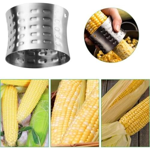 304 Stainless Steel Corn Peeler Corn Stripper Cob Cutter Thresher Corn Stripper Fruit And Vegetable Coring Tool Kitchen Tool