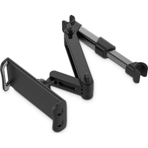 Telescopic Car Rear Pillow Phone Holder Flexible 360 Degree Rotate Car Stand Seat Rear Headrest Mounting Bracket for Phone Table