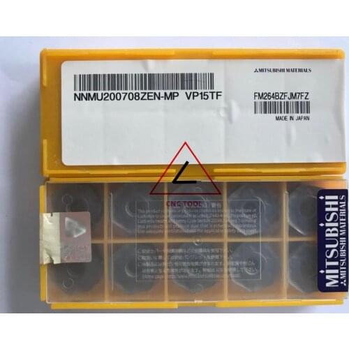 NNMU200708ZEN-MP VP15TF 10pcs original Mitsubishi milling insert DIAEDGE