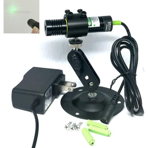 1875 532nm 10mW Green Dot Generator Laser Module for Alignment 5V Power Locator
