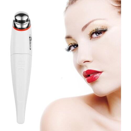 2 in 1 Electric Eye Massager Anti Aging Wrinkle Eye Patch Relief Micro-current Massage Negative Ion Importing Eyes Care Device