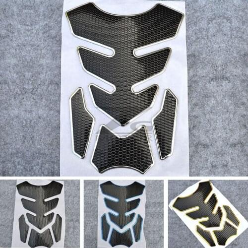 3D Motorcycle Tank Pad Protector Decal Stickers For HONDA CB400 CB250 CBR600 CBR750 CBR900 CBR1000 CBR1100 CBR650 CRF1000 GL1800