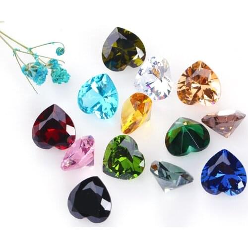 6mm/7mm/8mm/12mm Top Quality Zircon Rhinestones Shining Gemstone Jewelry Making Accessories Fashion Nail Art Decorations
