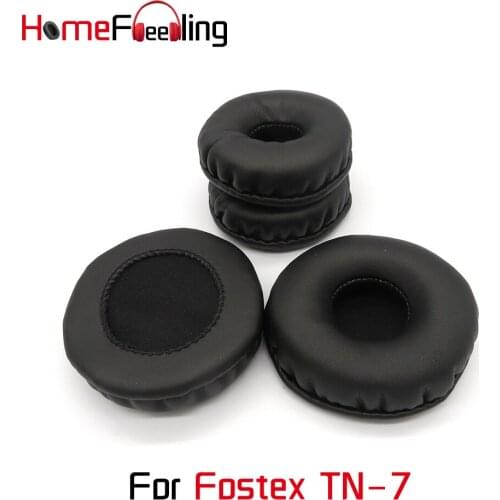 Homefeeling Ear Pads For Fostex TN-7 Earpads Round Universal Leahter Repalcement Parts Ear Cushions