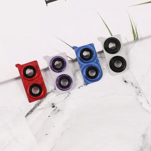 Honor8X For Huawei Honor 8X Camera Glass Lens With Metal Frame Phone Housing Cover Holder Repair Rear Replace Parts