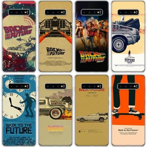 Classic Movie Back To The Future Vintage Phone Case For Samsung Galaxy S20 FE Ultra S10 S21 Note 10 9 8 S9 S8 Plus Lite S7 J4 J6