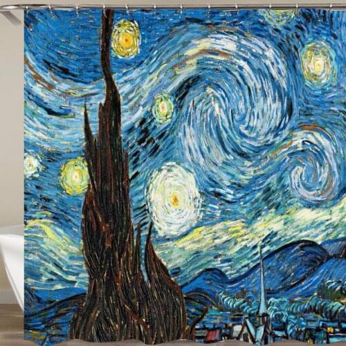 Painting shower curtain With Hooks fabric 3d Bible bathroom shower curtains bathroom curtain waterproof Bath Curtain Or Mat