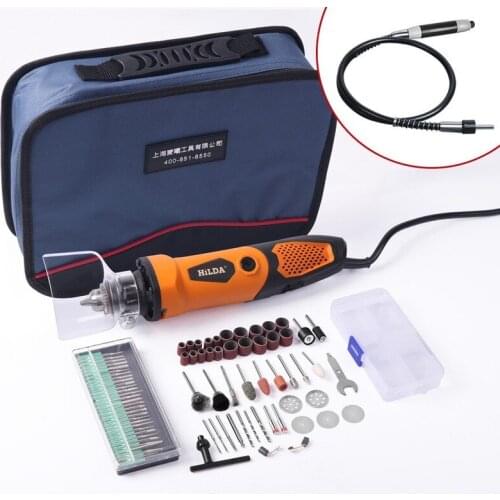 76PC 230V Electric Mini Drill Dremel Grinder Engraving Pen Mini Drill Electric Rotary Tool Grinding Machine Dremel Accessories