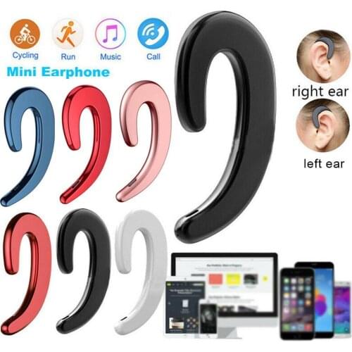 Earbuds Bone Conduction Bluetooth Headphones Do Not Enter The Hanging Ear Headphones Sweat-proof Headphones Wireless Ear Sports