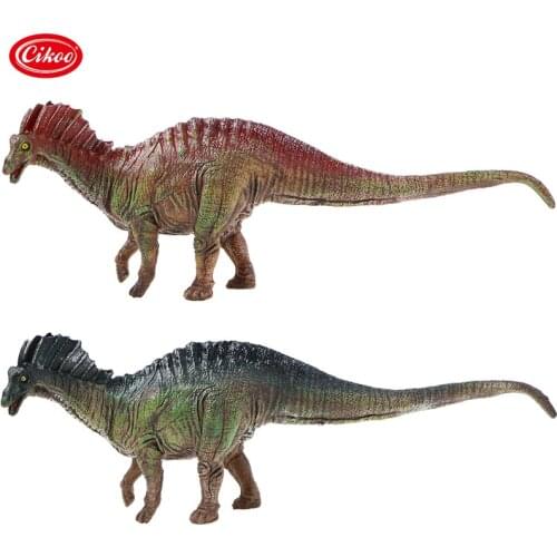 New Simulation Dinosaur Model Action Figure Toys Animal Amargasaurus Cazaui Model Jurassic Figure Gift For Kids