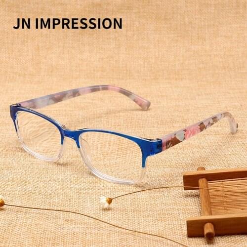 Fashion Womens Reading Glasses Men Ultra-light Material Reading Glasses Women Spectacles diopter 100/150/200/250/300/350/T18170