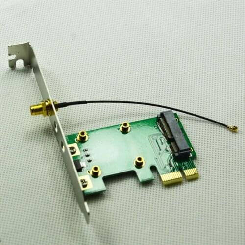 Professional Mini PCI-E to Desktop PCI-E Adapter Replacement Wireless Network Card Adapter Transfer Card