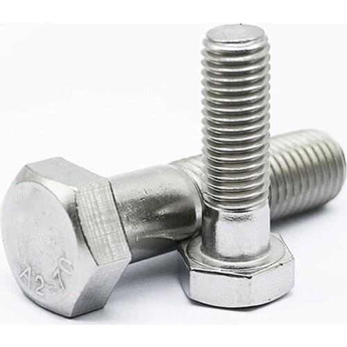 M8/M10/M12 stainless steel 304 hexagonal bolt screw nut gasket set large 10pcs/lot