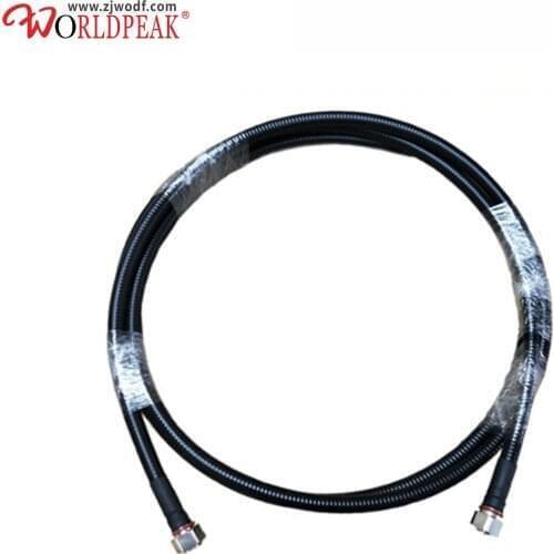 Free Shipping 4.3-10 male to 4.3-10 male connector with 1/2 superflexible cable assembly 5m