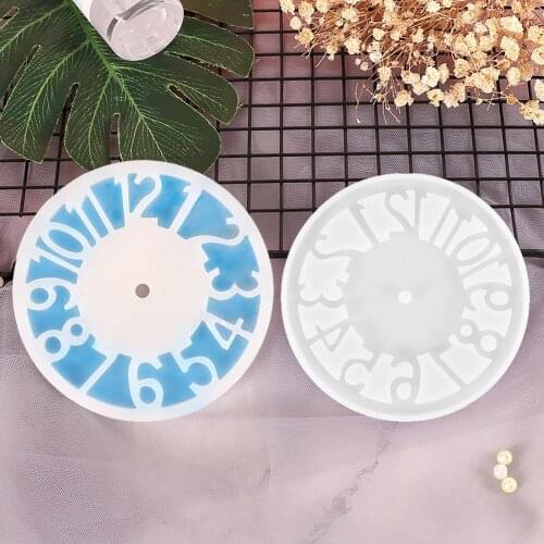Clock Silicone Mold For Jewelry Clock Resin Silicone Mould Handmade Tools DIY Epoxy Resin Molds Dropship
