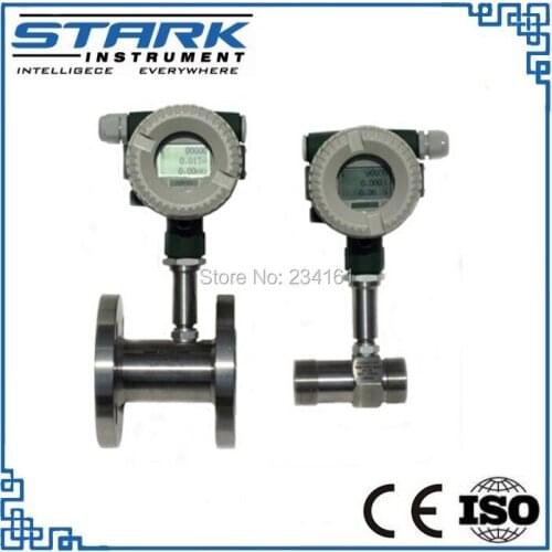 Turbine flow meter for liquids 4~20mA output local display