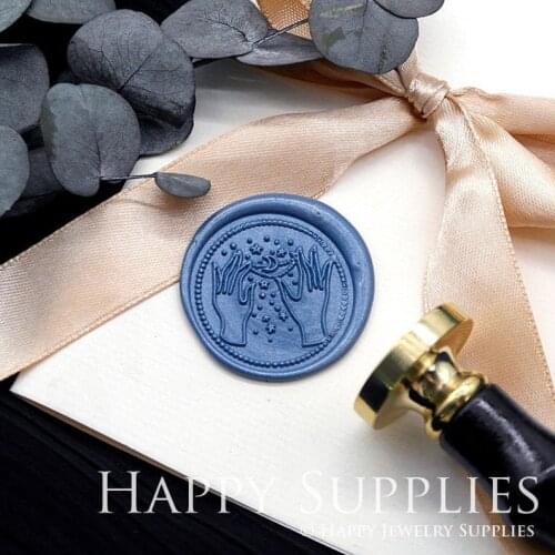 Wax Seal Stamp - 1pcs Starry Sky Magic Galaxy Hands Metal Stamp Wedding Wax Seal Stamp Sealing Wax Stamp