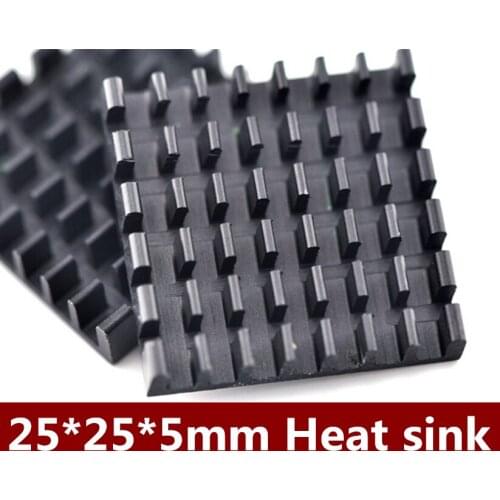 High Quality 10pcs 25*25*5mm Cooling Cooler Heatsink Heat Sink / cooling fin Free Shipping