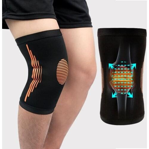 1 Pair Elastic Compression Sports Kneepad Gym Gear Patella Running Basketball Volleyball Tennis Knee Brace For Arthritis Support