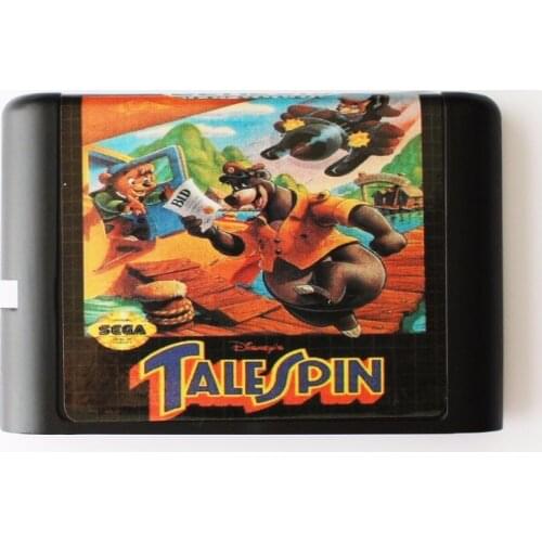 Tale Spin 16 bit SEGA MD Game Card For Sega Mega Drive For Genesis