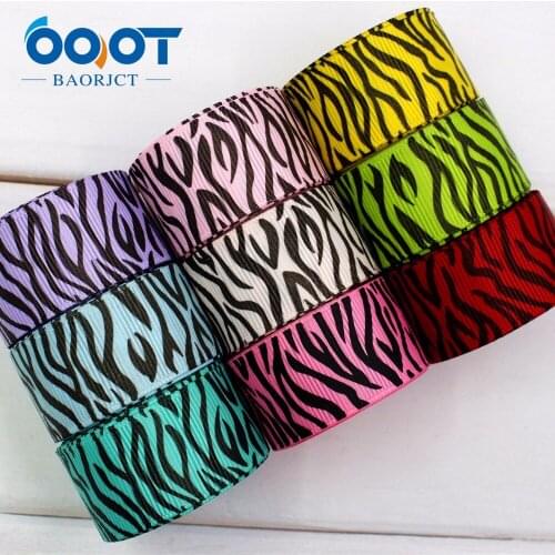 174089,OOT BAORJCT 25mm 10yard/lot cartoon Ribbons Thermal transfer Printed grosgrain Wedding Accessories DIY handmade material