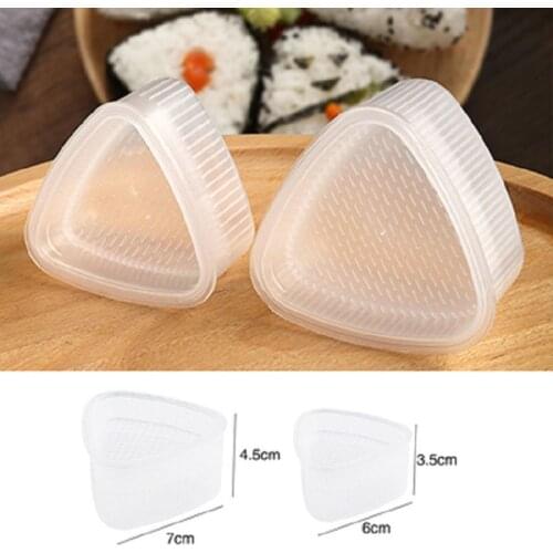 4PCS/Set DIY Sushi Mold Onigiri Rice Ball Food Press Triangular Sushi Maker Mold Sushi Kit Japanese Kitchen Bento Accessories