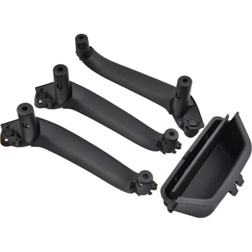 51417250307 New LHD RHD Beige Black Car Interior Passenger Door Pull Handle ABS Cover Kit For BMW X3 X4 F25 F26 2010-2017