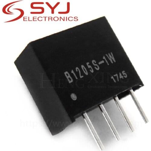 5cps/lot B1205S-1W module B1205S-1WR2 B1205S-1W B1205S SIP-4 DC-DC 12V 5V In Stock