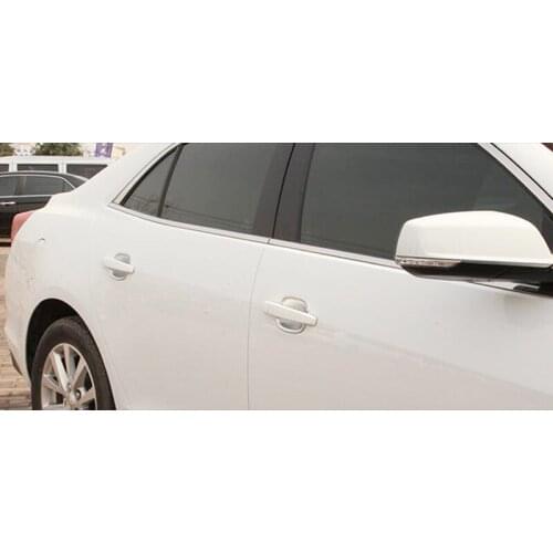 ABS Chrome For MG GS 2015 2016 2017 accessories car styling Car Door protector handle Bowl Cover Trim sticker 4pcs