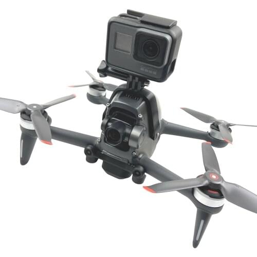 For DJI FPV Transfer Panoramic Camera Adapter Accessories VR Camera Top Expansion Bracket for DJI FPV Drone Accessories