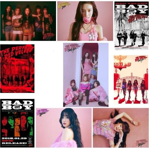 Diamond Painting K-Pop Red Velvet Perfect Bad Boy 5D DIY Full Diamond Embroidery Cross Stitch Kit Home Decoration